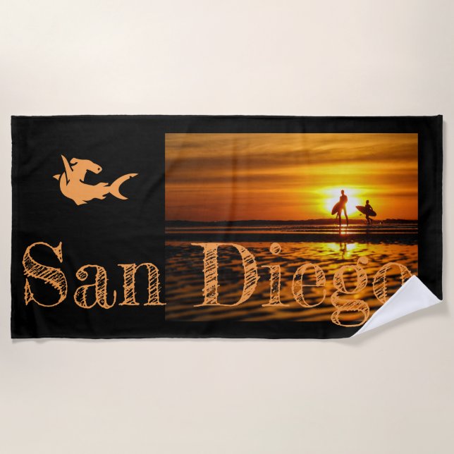 Serviette De Plage Surf up (Devant)
