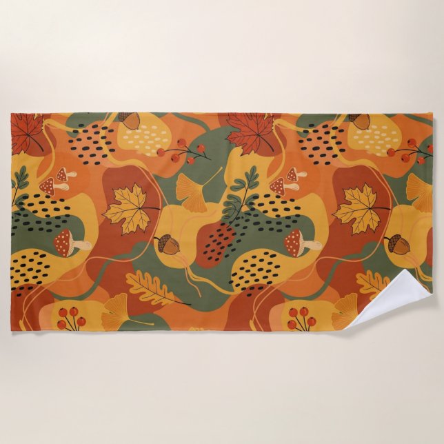 Serviette De Plage Sweater Weather Forever (Devant)