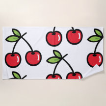 Serviette de plage Sweet Cherry"