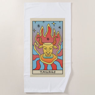 Serviette de plage Taurus Zodiac