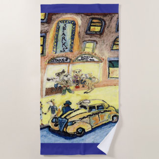 Serviette De Plage Taxi 🚕