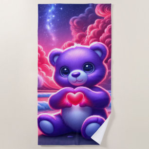 Serviette De Plage Teddy Bear Love