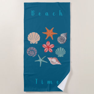Serviette De Plage Temps plage