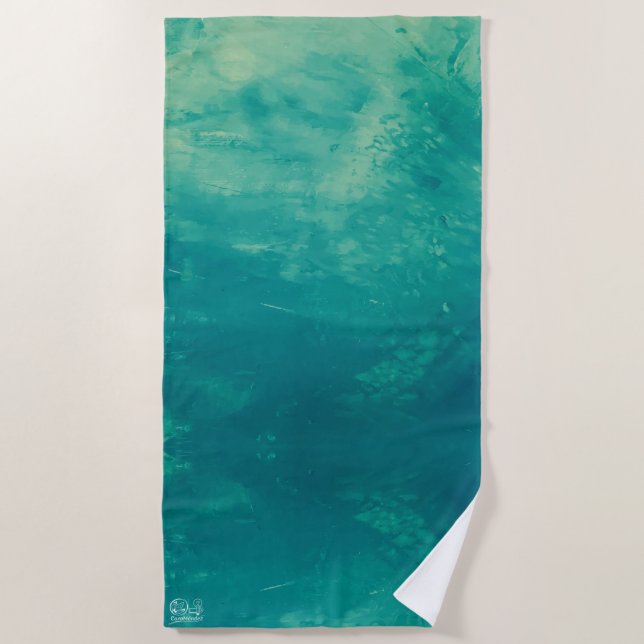 Serviette De Plage Textura #24 de la obra Nuit (Devant)