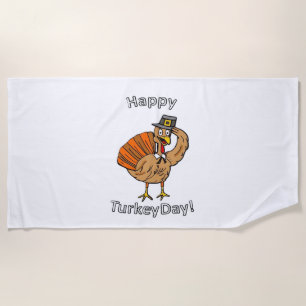 Serviette De Plage Thanksgiving (Style 2) T-shirt classique