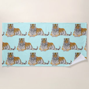Serviette De Plage Tigre