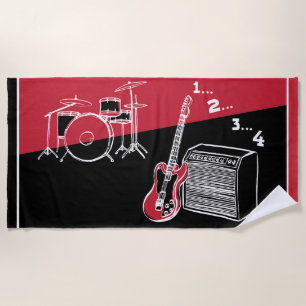 Serviette de plage Time Rock