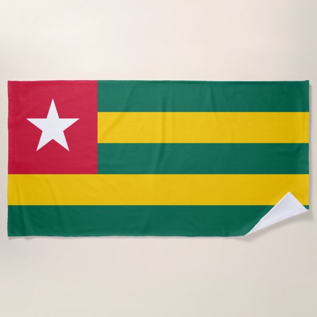 Serviette De Plage Togo (Devant)