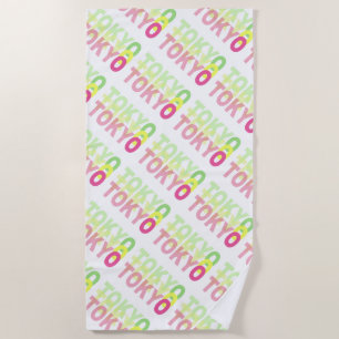 Serviette De Plage Tokyo