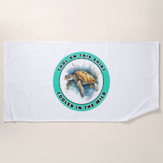 Serviette De Plage Tortue de mer