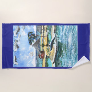 Serviette De Plage Toujours Nager Avec Un Époux