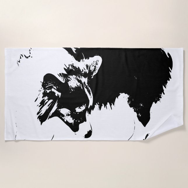 Serviette De Plage Tour de bord (Devant)