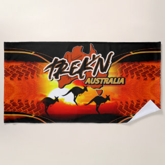 Serviette De Plage Trék'n Australia Towel