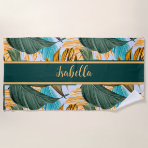 Serviette de plage Tropical Hawaiian