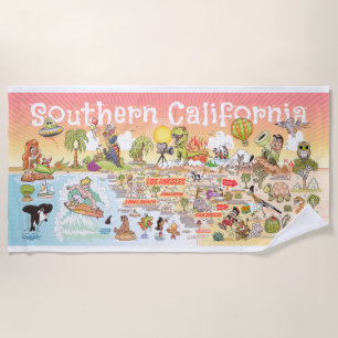 Serviette De Plage Ultimate SoCal Sunset Beach Towel