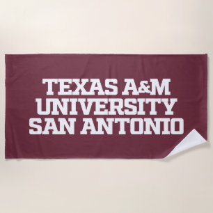 Serviette De Plage Université Texas A&M de San Antonio