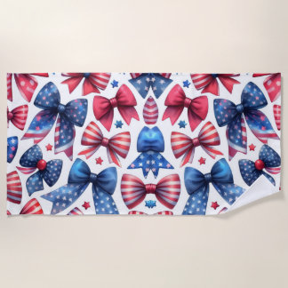 Serviette De Plage USA Field Day s'incline