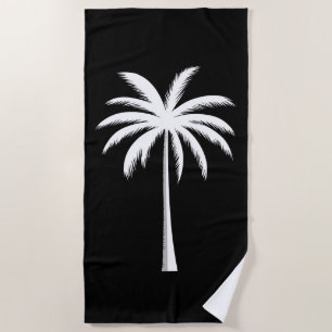 Serviette De Plage Vacances été cool Sunset Beach Palm Tree