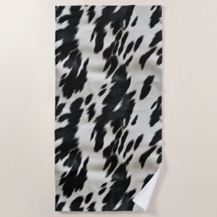 Serviette De Plage Vachette de la ferme Western