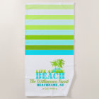 Vie à la plage Cool bleu/vert