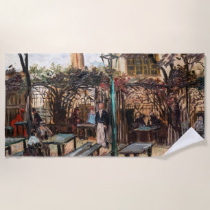 Serviette De Plage Vincent Van Gogh - La Guinguette sur Montmartre
