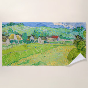 Serviette De Plage Vincent van Gogh - Vue des Vessenots près d'Auvers
