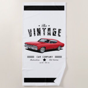 Serviette De Plage Vintage Chevelle