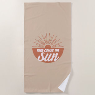 Serviette De Plage Voici le soleil