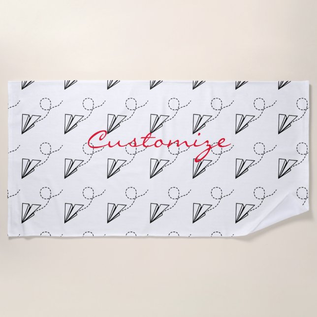 Serviette De Plage Volet Papier Thunder_Cove (Devant)