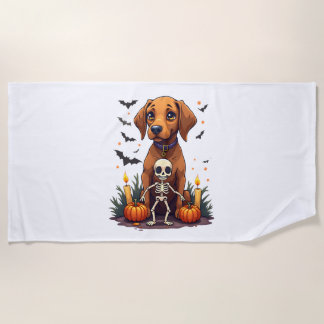 Serviette De Plage Voodoo Vizsla Dog