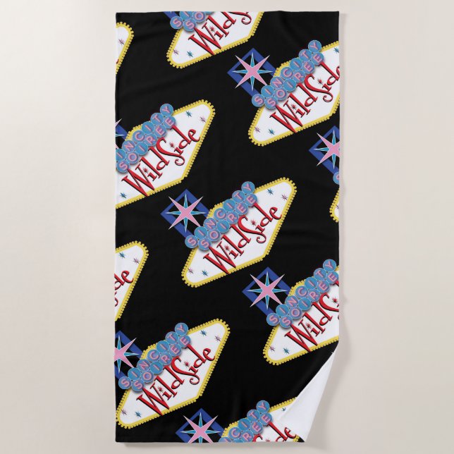 Serviette De Plage VWS Beach Towel (Devant)