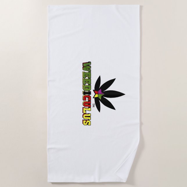 Serviette De Plage Weediculus (Devant)