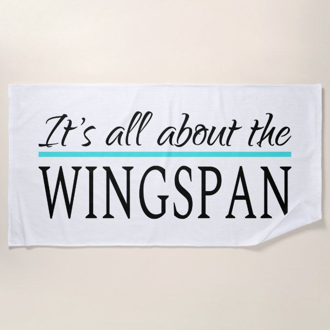 Serviette De Plage Wingspan (Devant)