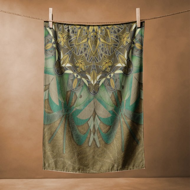 Serviette De Plage Wisdom in cordiality Anthophila (Créateur téléchargé)