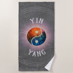 Serviette De Plage Yin Yang