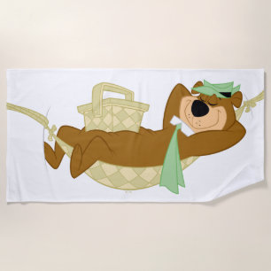 Serviette De Plage Yogi Bear Pique-nique Hammock Nap Time