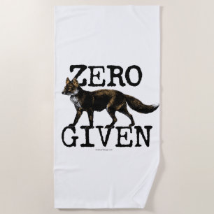Serviette De Plage Zéro (Renard) Donné