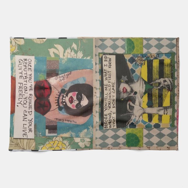 Serviette de plat (Horizontal)