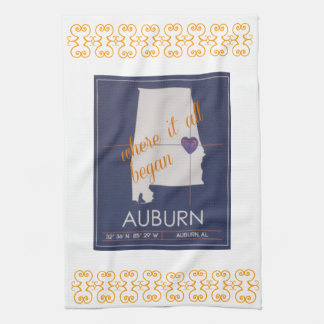 Serviette de plat auburn
