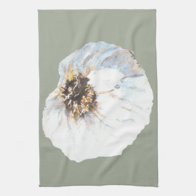 Serviette de plat de cuisine d'ail (Vertical)