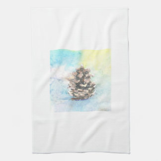 Serviette de plat de cuisine de Pinecone