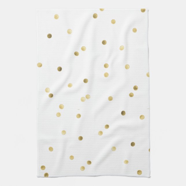Serviette de plat de cuisine de polka de point de (Vertical)