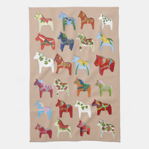 Serviette de plat de Dala divers