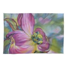 Serviette de plat de fleur de cornouiller