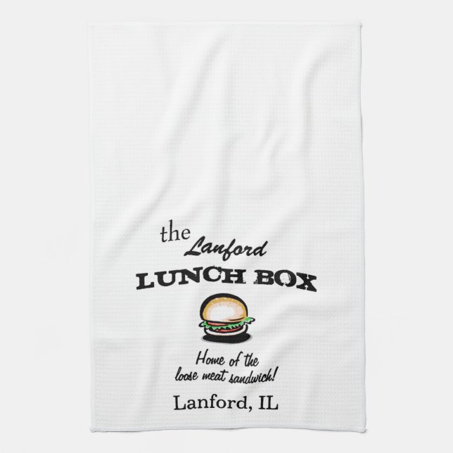 Serviette de plat de gamelle de Roseanne Lanford (Vertical)