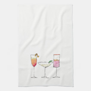 Serviette de plat d'heure heureuse