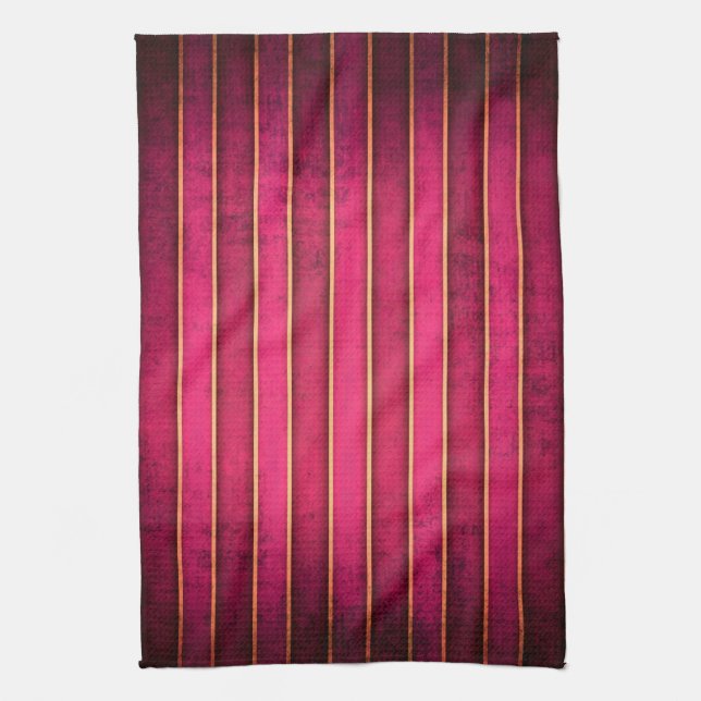 Serviette de plat moderne de cuisine de rayure (Vertical)