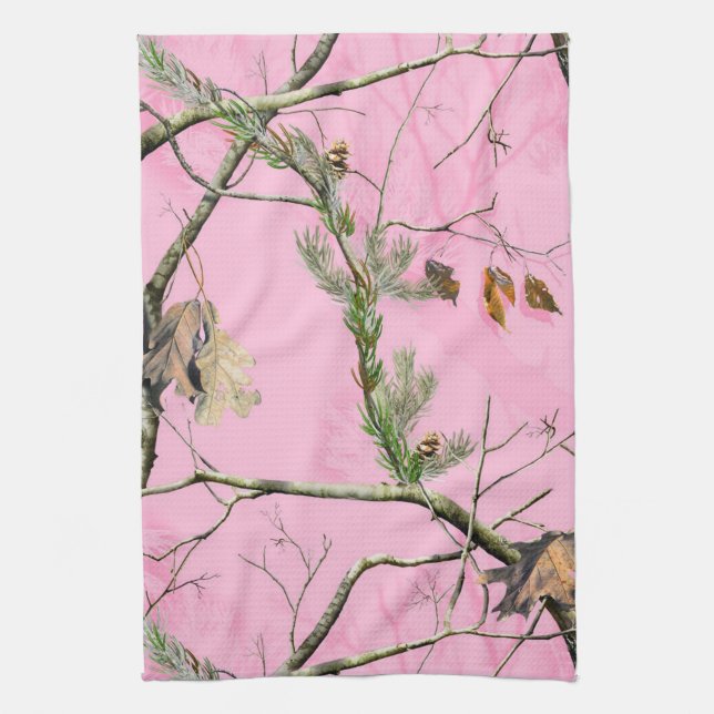 Serviette de plat rose de cuisine de chasse de (Vertical)