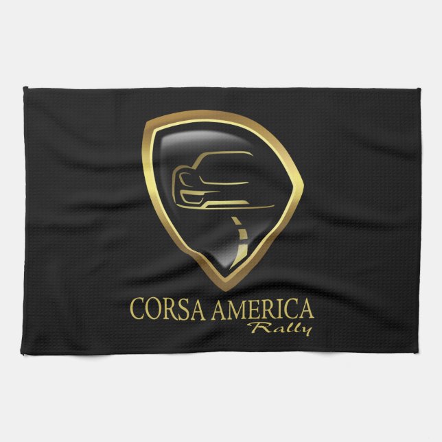 Serviette de rassemblement de Corsa Amérique (Horizontal)