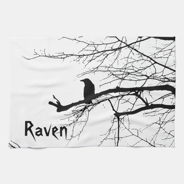 Serviette de Raven Ravenware (Horizontal)